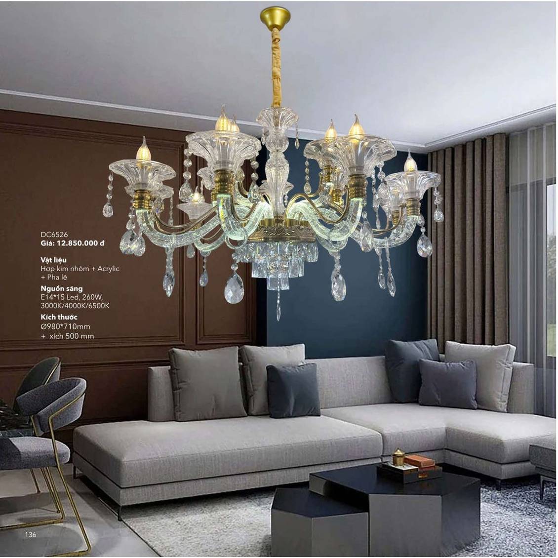 Đèn trang trí ZEMBA Lighting Catalogue và Bảng giá mới nhất /Page 